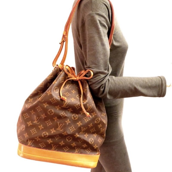 Auth LOUIS VUITTON Noe M42224 Brown Monogram AR1923 Shoulder Bag Monogram Canvas - Picture 3 of 15